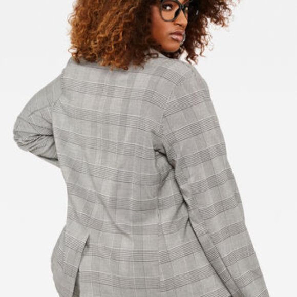 PLAID BLAZER - Picture 3 of 3